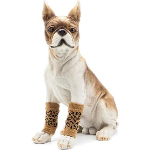 4Pcs/Pack Pet Socks Cover Protection Dog Warm Knee Protector Anti-Skid Pet Legs Warmer Pet Practical Supplies