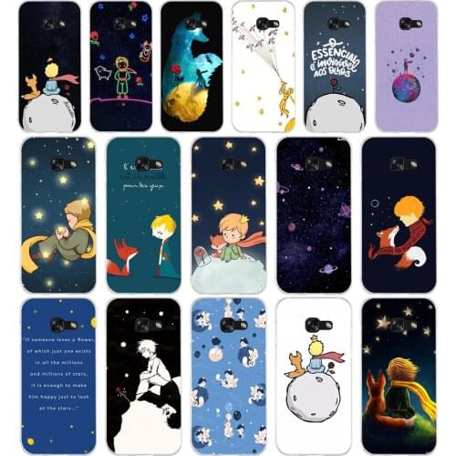 110AA The Little Prince Soft Silicone Tpu Cover phone Case for Samsung A3 A5 A7 A8 2016 2017 2018 A50