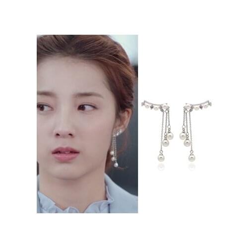 Alien girl Chai Xiaoqi Chinese Drama Ear piercing Earrings For Women Girls Pendientes BIE KPN