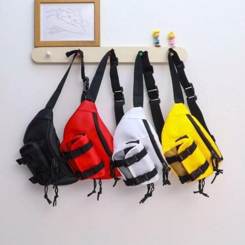 Child Waist Bag Boy Chest pack Trend Belt Bags High Capacity Kidney Funny Bags Girl Banana Bags Teens Crossbody Pack Fanny pack