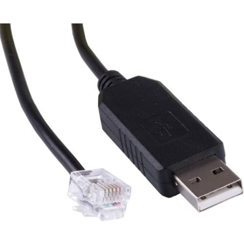 FTDI USB TTL Cable for Kaifa MA105 MA304 P1 Port Smart Meter Cable Domoticz on Raspberry 6P6C RJ12 UART Serial Cable 6FT