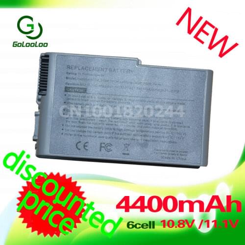 Golooloo 4400MaH battery for DELL 451-10194 4M010 4P894 6Y270 9X821 BAT1194 C1295 C2603 G2053A01 J2178 M9014 U1544 W1605 YD165