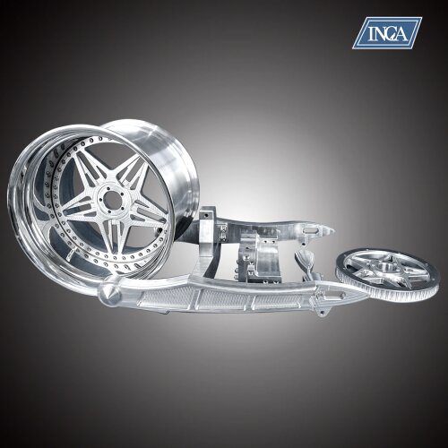 INCA Customization Motorcycle Adaptations Accessory Dual Rocker Swing Arm Kit for vrod 08-17