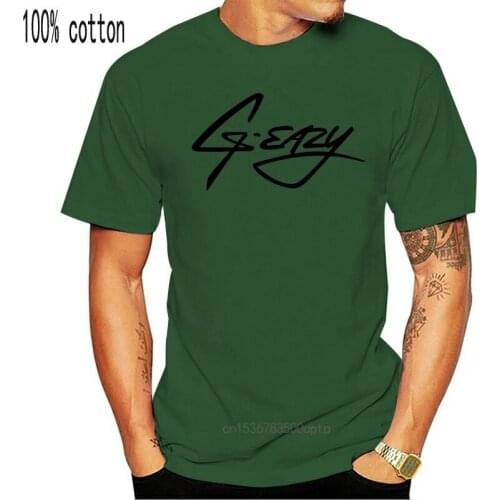 One yona G Eazy men t shirts Rap Hip Hop Music Weeknd G - Eazy bayarea XO Male Casual summer top shirts camisetas hombre t-shirt