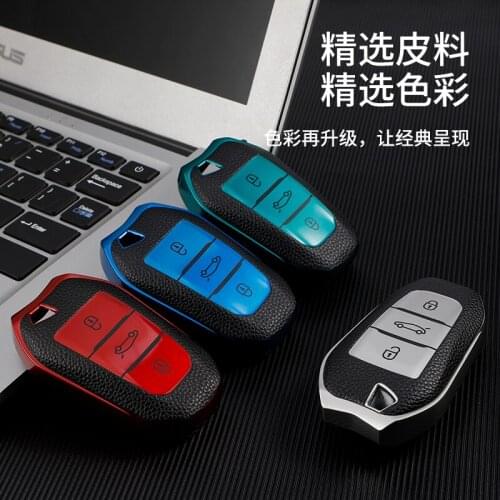 New Soft Tpu Flip Car Key Case Full Shield Cover For Citroen Cactus C4l peugeot 508 301 2008 3008 408 C5 C3 Auto Protection Key