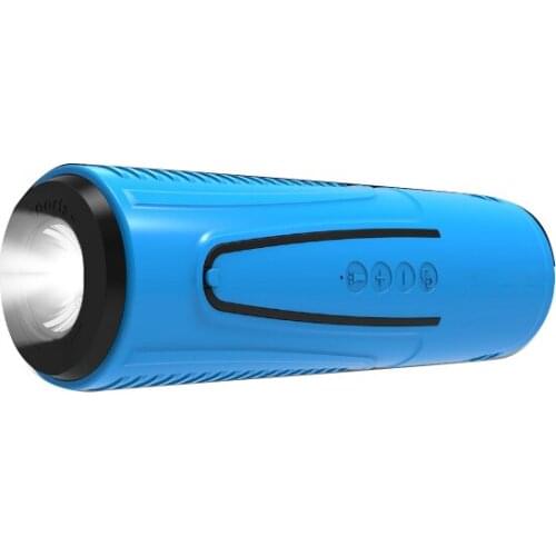 NEW P3 outdoor waterproof Bluetooth audio stand bicycle wireless portable audio 3.7V Bluetooth Speaker with flashlight charger