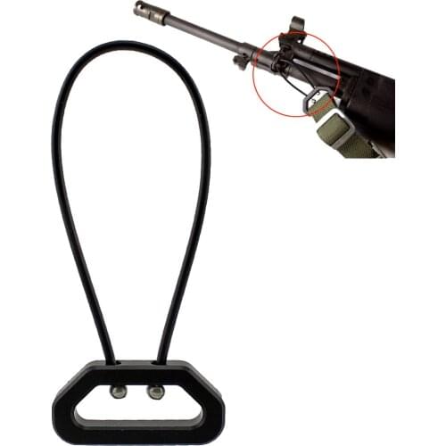 3.25" Tactical Gun Rope Adapter Pistol Wire Loop Adapter Portable Strapping Belt Hook Gun Secure Loop for Hunting Shooting