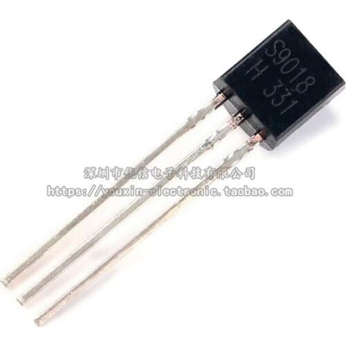100pcs / 1 lot Transistor S9018 TO-92