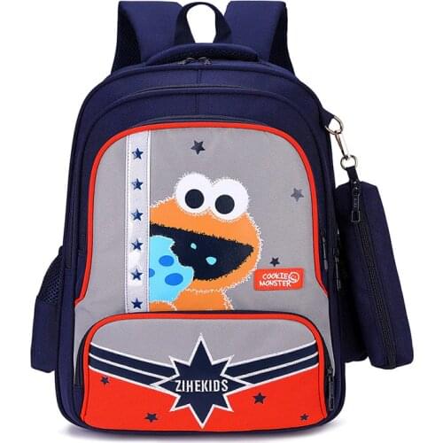 Waterproof Children School bags for Boys girls Cartoon print Primary School backpack Kids Orthopedic Book bag Mochila Infantil
