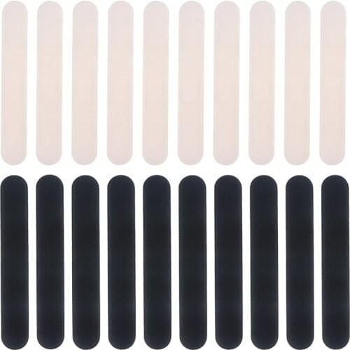 10pcs Non-Woven Cloth Foam Cap Size Reducer Tape Sweatband Hats Cap Saver Hat Size Sticker Sewing Adhesive Fastener Tape