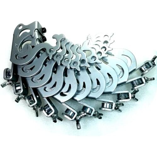 10pcs Handmade Cast Iron Tattoo Machine Frame Liner Shader Tattoo Gun Frame supplies fit for 28/29 tattoo iron cores