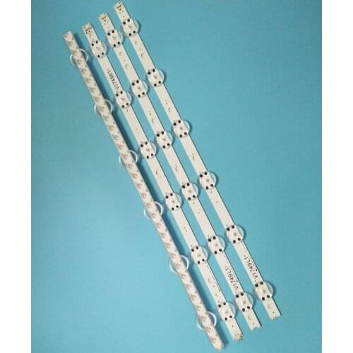 100% New 4pcs/Kit LED strips for LG 49 TV 49UJ651V 49UV340C UB 49UJ6500 UB LC490DGG 6916L 2862A 6916L 2863A V17 49 L1 V17 49 R1