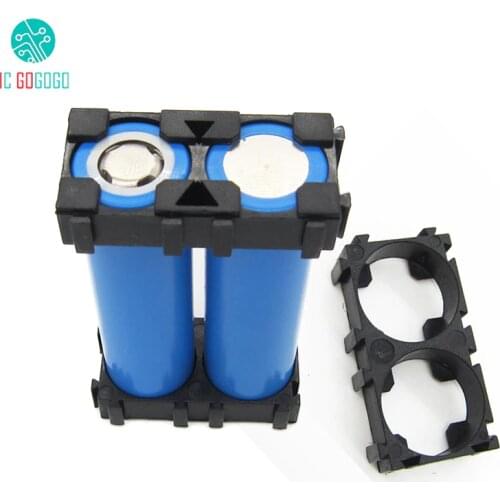 30sets/60pcs 18650 Battery Bracket Lithium Li-ion Lipo Cell Battery Holder Free Combination DIY Kit Pack Fixture eBike BMS parts