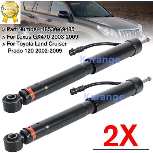 48530-69485 2PCS Rear Air Suspension Shock for Toyota Land Cruiser Prado 120 for Lexus GX470 Air Shock Abosrber 4853069485
