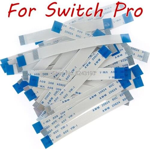 60pcs For NS Switch Pro Motherboard Connector Ribbon Flex Cable 14pin For Nintendo Switch Pro Controller Mainboard