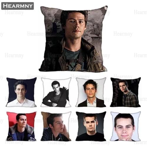 Dylan O'Brien Pillow Case For Home Decorative Pillows Cover Invisible Zippered Throw PillowCases 40X40,45X45cm