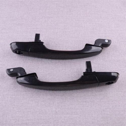CITALL 1 Pair 82650-2E020 82660-2E020 Car Front Exterior Outside Door Handle Fit for Hyundai Tucson 2005 2006 2007 2008 2009