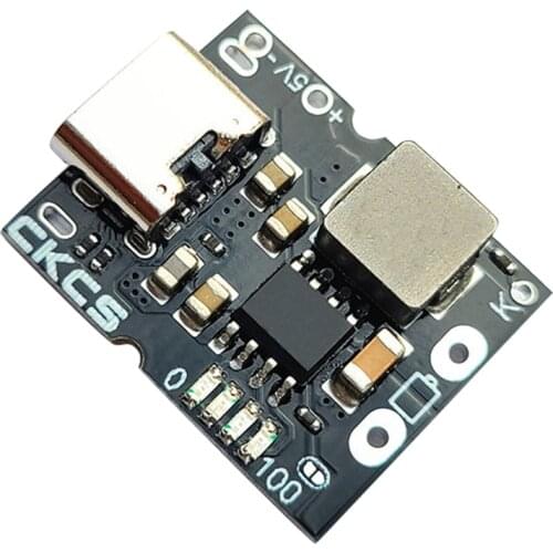 CKCS Type-C USB 5V 2A 1S Single String Lithium Battery Charge Discharge Module Charging Protection Board Boost Converter POWER C