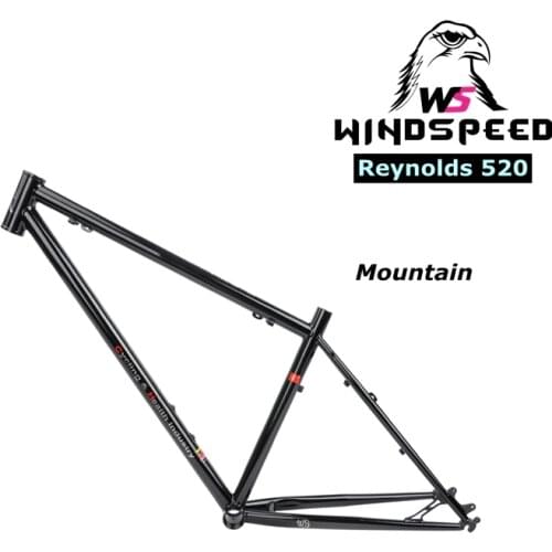 DARKROCK windspeed PRO-2 MTB Frame 26 inch CR-MO Reynolds 520 steels bicycle parts Mountain bicycle parts