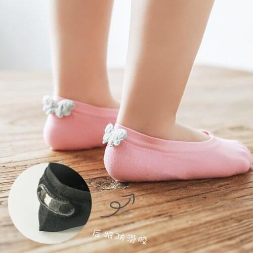 Kids Apparel Accessories 2021 Summer Appliques Socks Breathable Socks Slippers for Boy Girl Ankle-Length Anti-Slippery Socks