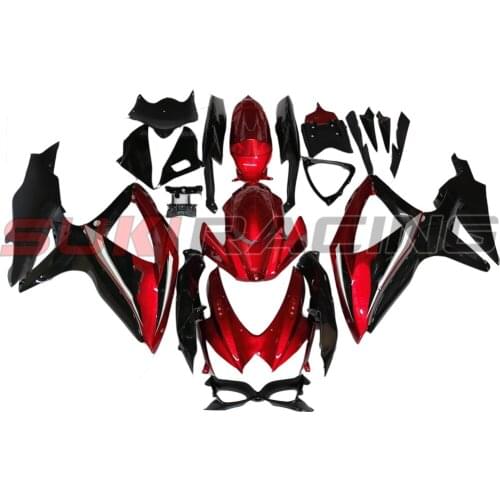 For SUZUKI GSX-R 600 750 2008 2009 2010 Fairing Kit ABS GSXR600 GSXR750 08 09 10 K8 Bodywork Fairing Kit Motorbike Accessories