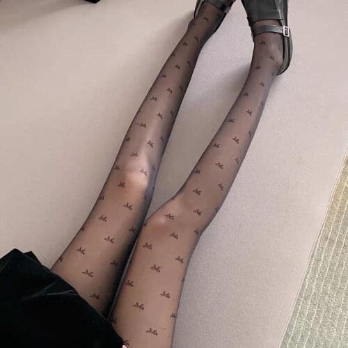 European and American black stockings Bengdi white stockings net red beautiful leg socks women summer thin white stockings