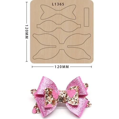 Knife Mold Wood Mould Scrapbooking Bow Cutting Dies Diy Craft Suitable For Common Die-Cutting Machines In The Market