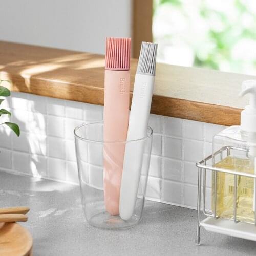 China silicone oil brush kitchen baking cream paint barbecue grill brushes cooking tools with high temperature resistance