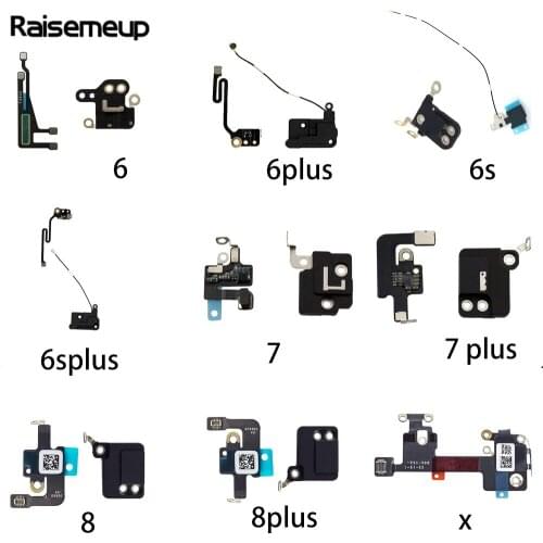 AAAA1 set WIFI Antenna Signal Flex Cable and GPS Signal Cover For iPhone 5 5s 5c se 6 6 plus 6 splus 6s Repair Replacement Parts