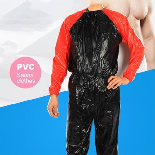 Sauna Suits Waterproof Anti-rip Fitness Weight Loss Exercise Sweat Track Sauna Suit Fitness Control Body Clothing for Training