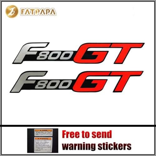 " F800 GT " LOGO Motorcycle Fuel Tank Decal Sticker For BMW F800GT