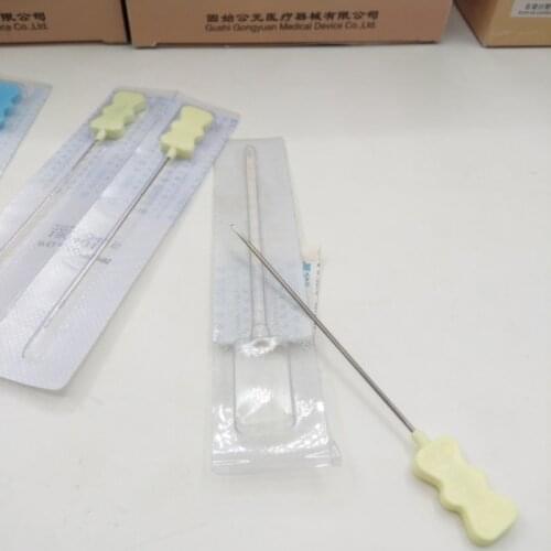Medical sterile Disposable Small needle knife Blade needle acupoint Acupuncture needle Flat scalp acupuncture physiotherapy