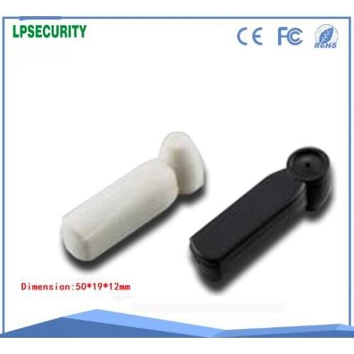 AM 58KHz Mini Pencil Tag clothing tags plastic security pin for EAS security hard abs alarm tags (50*19*12mm) 1000pcs/lot