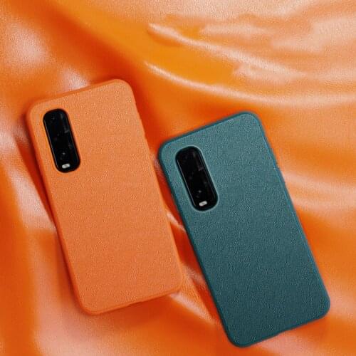 Luxury Supi Matte Case for Oppo Find X2 Pro Reno 4 Pro Ace 2 R17 Pro Reno 10X PU Leather Shell Phone Case Cover Find X2 Pro