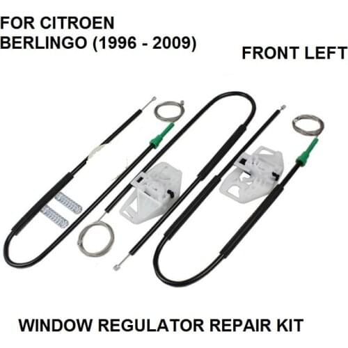 HIGH QUALITY POPULAR TYPE WINDOW REGULATOR CLIP KIT FOR CITROEN BERLINGO ELECTRIC WINDOW REGULATOR REPAIR KIT FRONT-LEFT 96-09