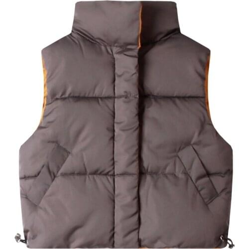 ZWF393 Autumn winter children vests coats 2-8 year warm waistcoats for boys & girls color red yellow little child vests unisex