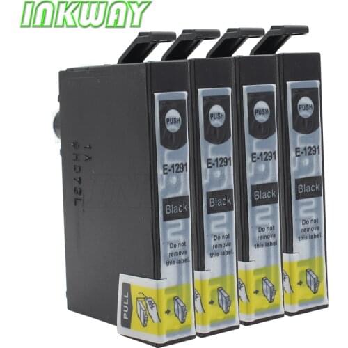 4 X Compatible ink cartridge 129 for Epson WF7015 7525 7515 SX620 SX535 SX420W BX525 BX320 BX525 BX630 BX935 BX305 BX535 T1291