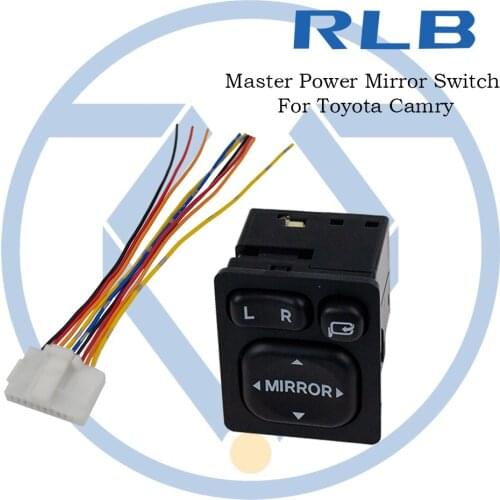 84870-06110 84870-06 Master Power Mirror Adjuster Switch for Toyota Camry Hiace Corolla 2005-2018