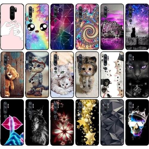 For Xiaomi Mi Note 10 Case Soft Silicone TPU Fundas For Xiaomi Mi CC9 Pro Case Back Cover Coque for Xiaomi Mi Note 10 Phone Case
