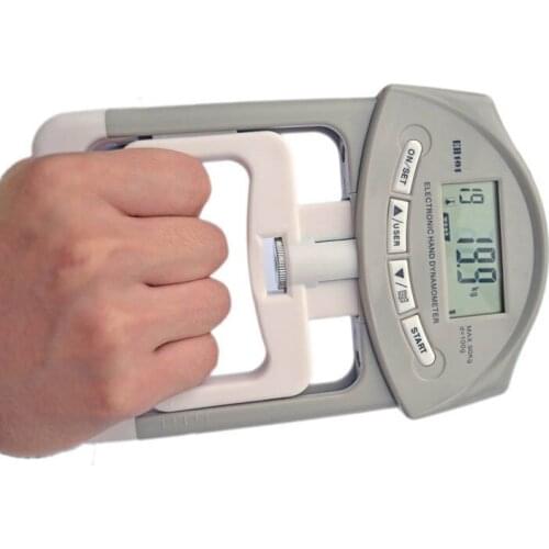 Digital Electronic Hand Dynamometer 90kg/200lbs Counting Gripper Hand Grips Strengthener Measurement Meter Auto Capturing Power