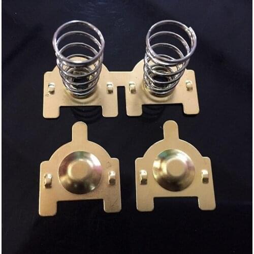 DIY Element Copper 18650 Battery Contact Piece Anode Negative Electrode Spring Contacts 5Pair