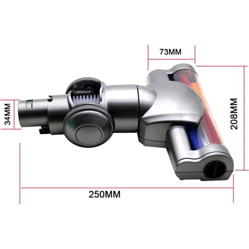 Electric brush for Motorized Floor Brush head For Dyson V6 trigger DC45 DC58 DC59 DC61 DC62 Vacuum Cleaner Brush Head Accessorie