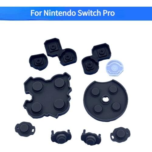 Hot conductive adhesive Buttons Rubber Contact Silicon Pad Button For Nintendo Switch PRO Game Controlller Gamepad
