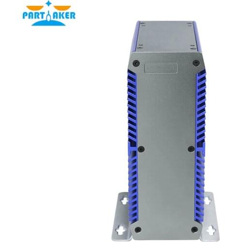 Mini Fanless PC Computer Intel 3865U Dual Core 2 Lan Port DDR4 Mini PC Embedded SIM Slot support WiFi/3G/4G