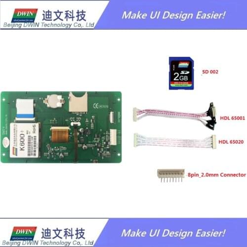 DWIN Accessories Set For 8pin_2.54mm Pitch Interface