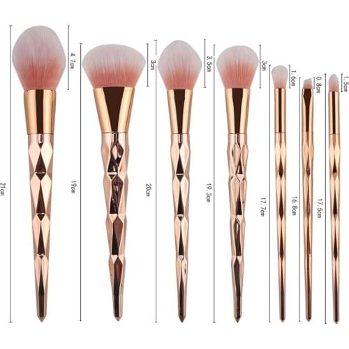 7-10Pcs Makeup Brushes Set Powder Foundation Eye Shadow Makeup Blush Blending Cosmetics Kits Soft Hair Brushes Beauty Care
