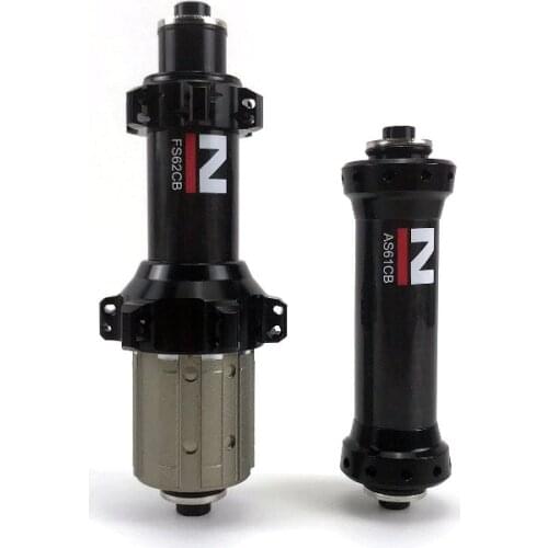Novatec AS61CB-FS62CB road bike sealed bearing hubs 20/24 holes straight pull carbon hubs included the quick release