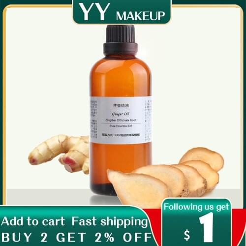 Wholesale and retail foot bath hair growth Chinese Ginger Oil 100ml hair growth essential oil