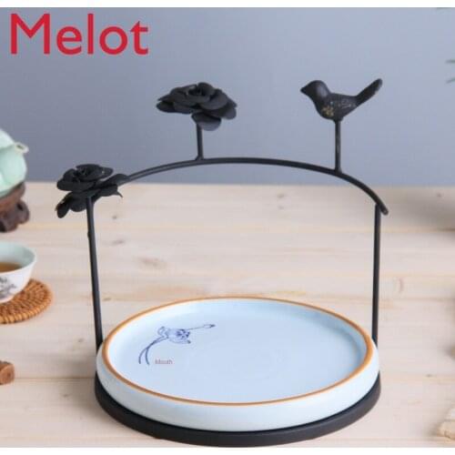 Hotel Supplies Dish Dim Sum Plate Personalized Cold Dish Decorative Decoration Restaurant Artistic Cuisine Special Tableware