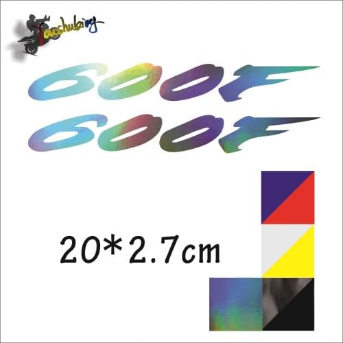 Hot sale Motorcycle Carbon black laser color reflective sticker fit for CBR600F